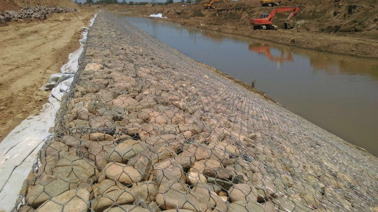 石笼网河道施工安装步骤